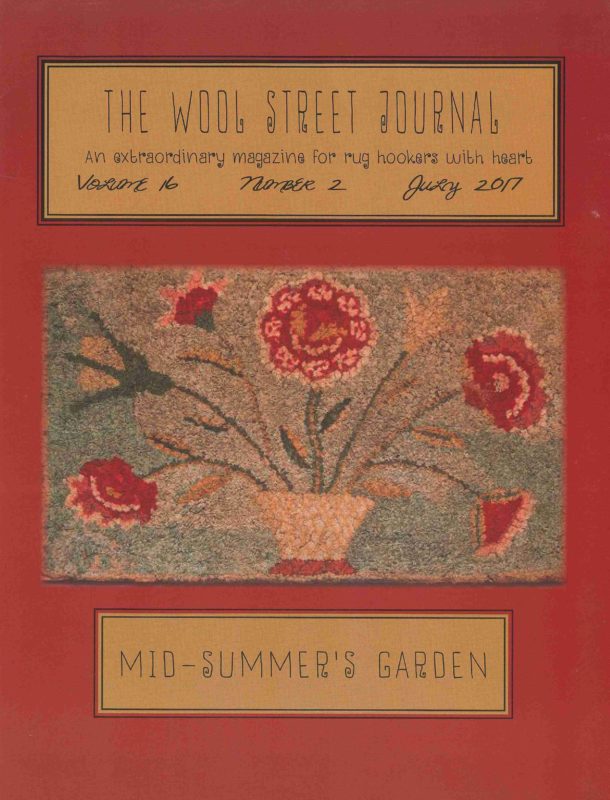 wool street magazine April 2006 fourth anniversary issue rug hooking wool street magazine April 2006 fourth anniversary issue rug hooking
