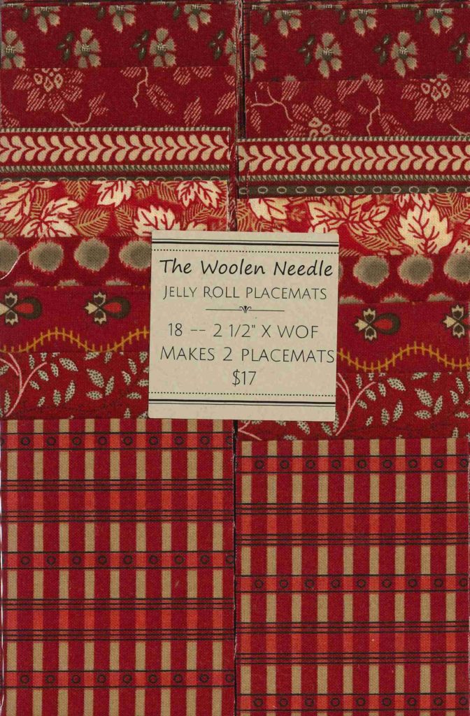 Jelly Roll Placemats The Woolen Needle