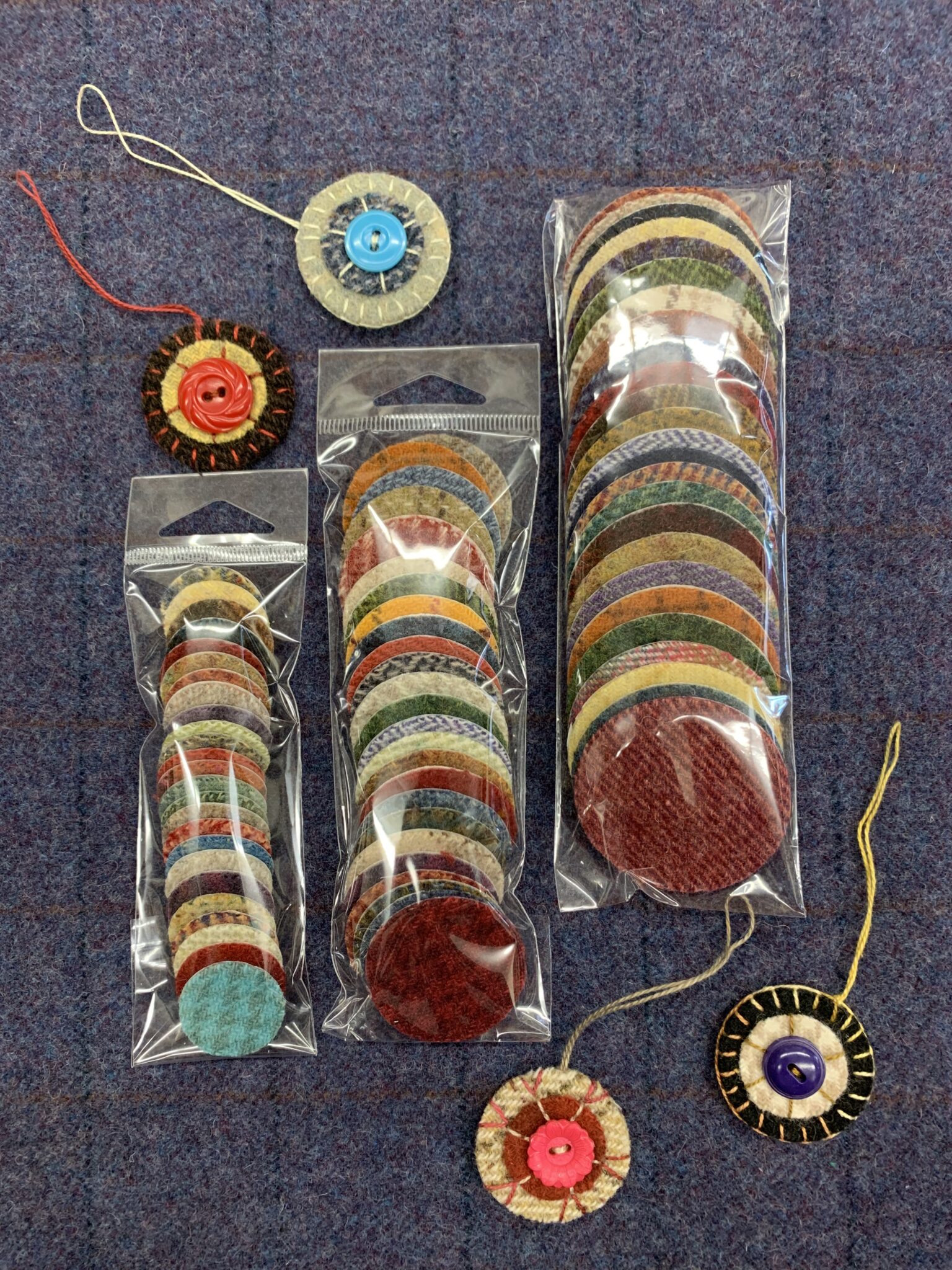 Wool Pennies 25 Wool Pennies The Woolen Needle