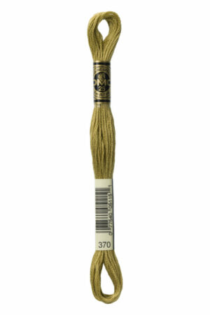 Medium Mustard DMC Embroidery Floss 370