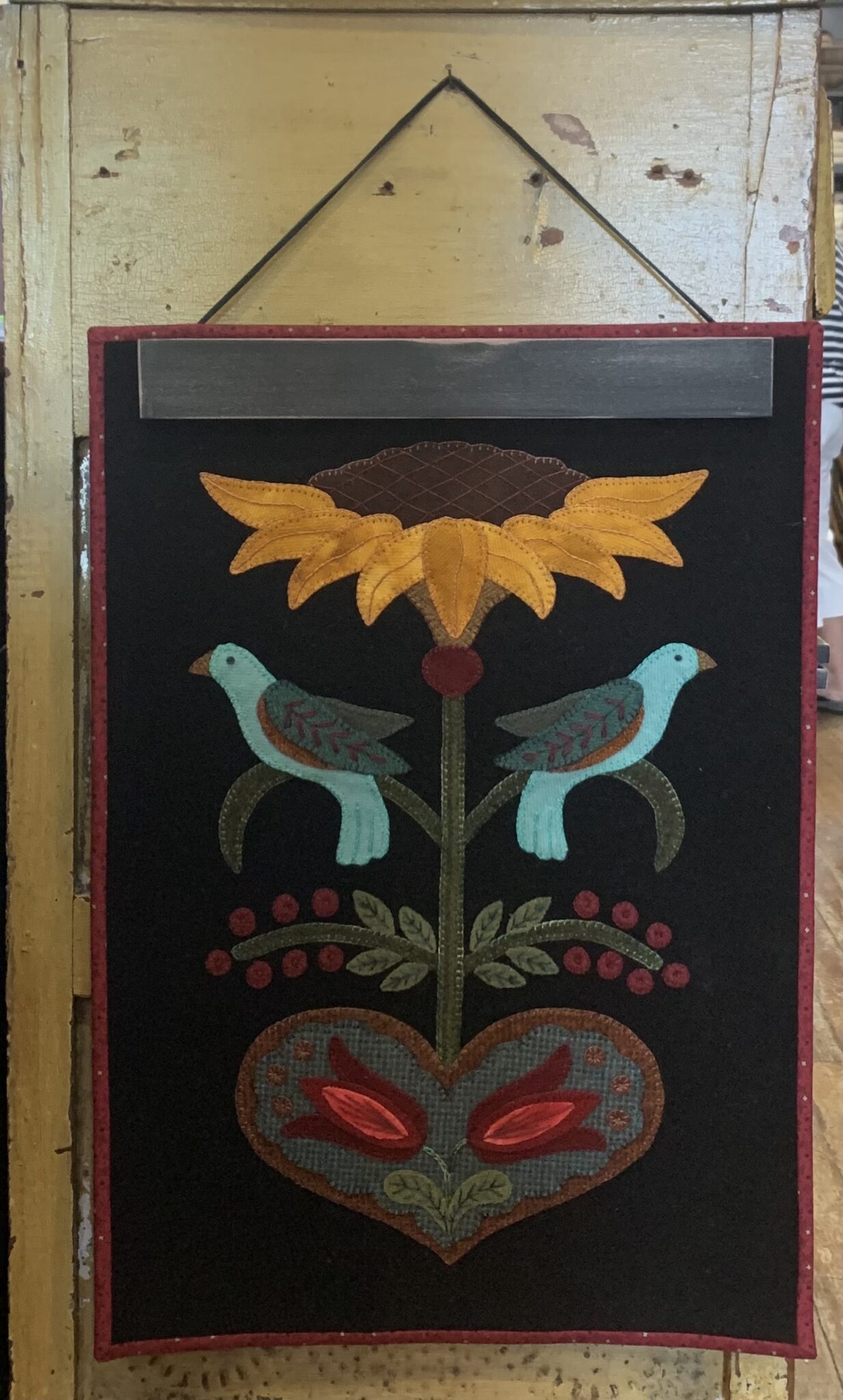 Wooden Quilt Hangers The Woolen Needle