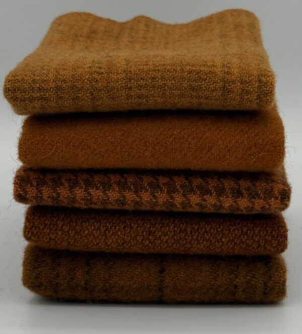 Hand Dyed Wool Bundle Orange