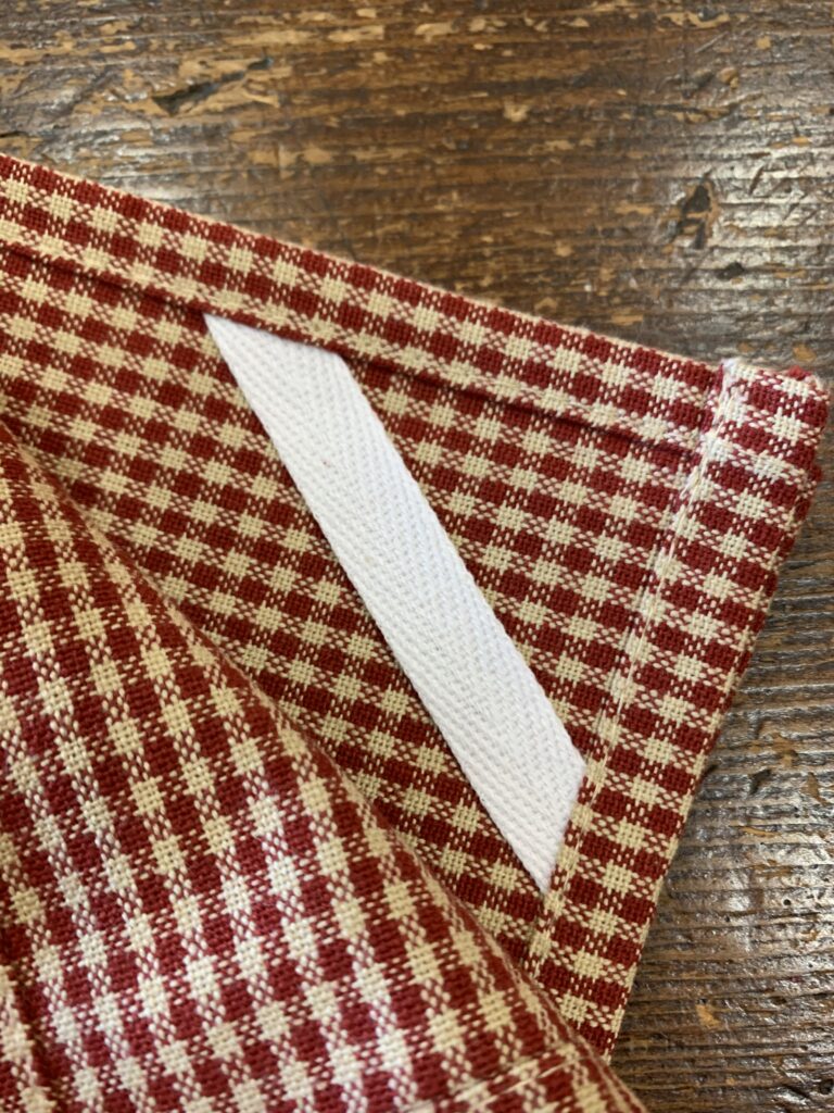 Red Checked Towels The Woolen Needle