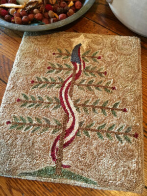 Old Glory Tree Punch Needle Pattern