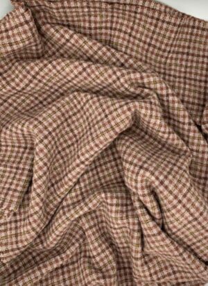 Viola plaid print fabric