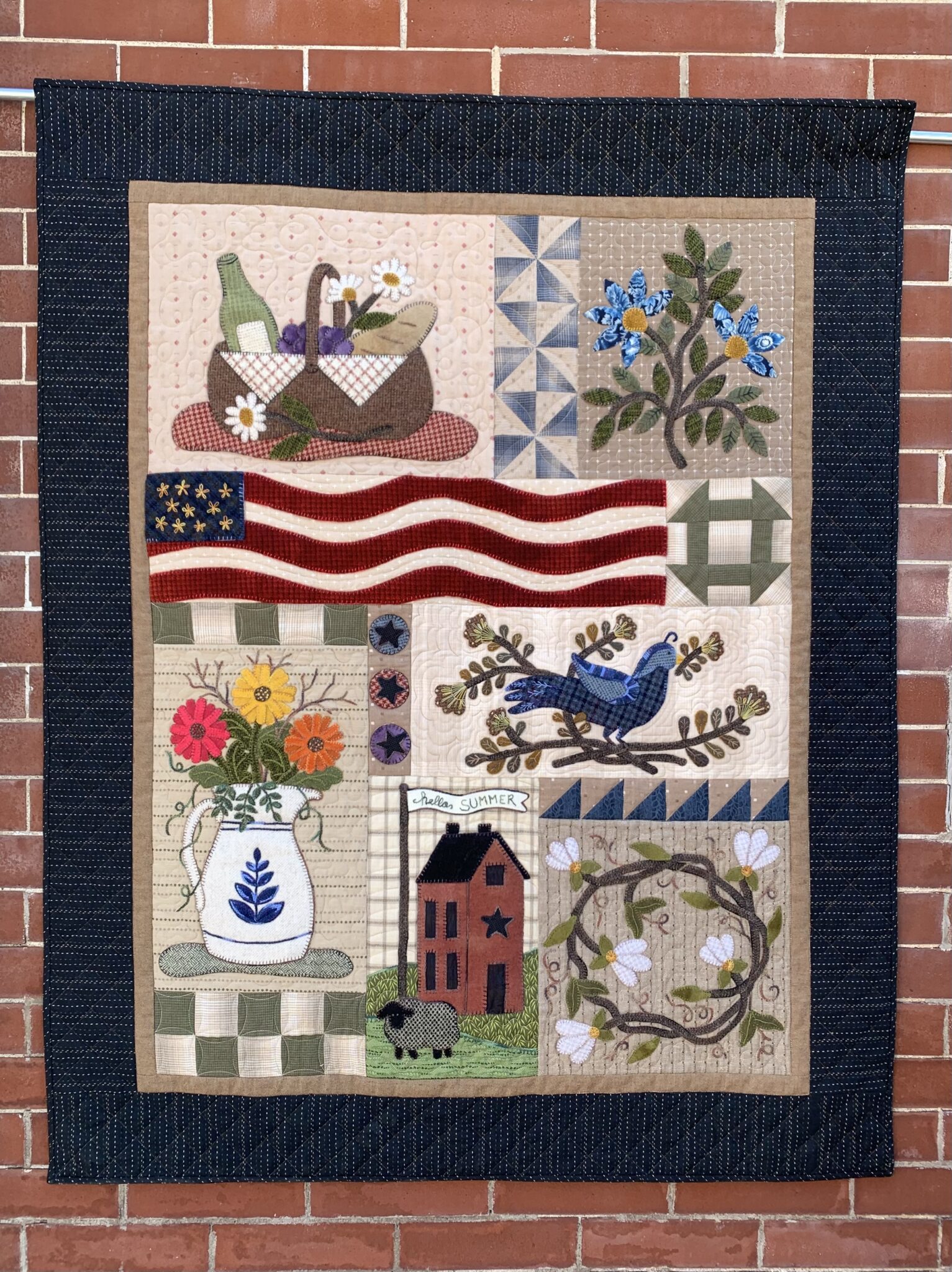 Hello Summer Quilt The Woolen Needle