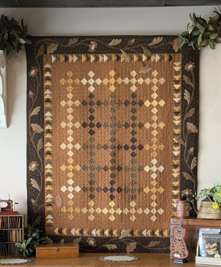 Butternut Beauty King Sized Quilt The Woolen Needle