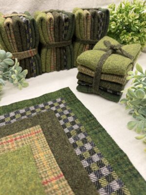 Wool Bundle Spring Green