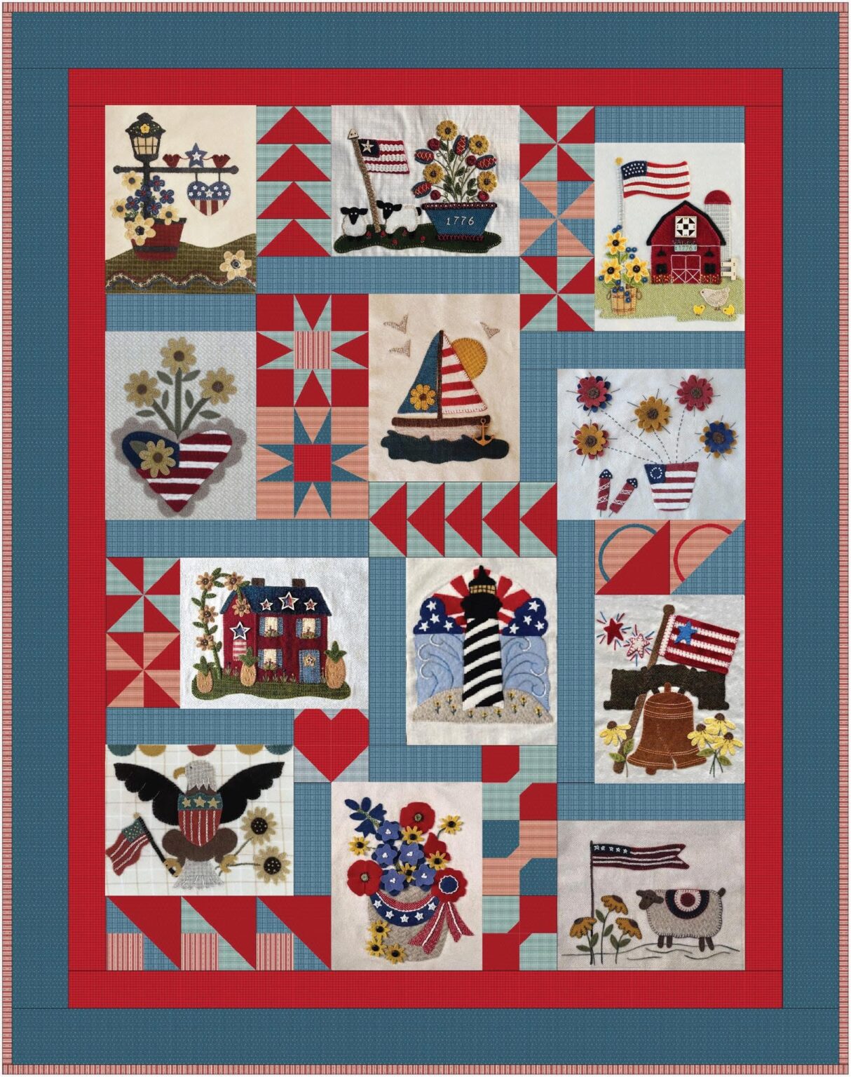 Stars + Stripes Peace Woven Sweater main image 1