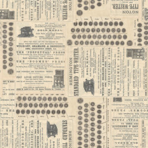 Eclectic Elements Palette Neutral PWTH254 Typewriter