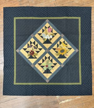 Gathering Baskets Quilt Sample