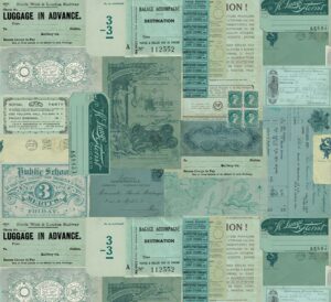 Eclectic Elements Palette Teal PWTH275 Ephemera