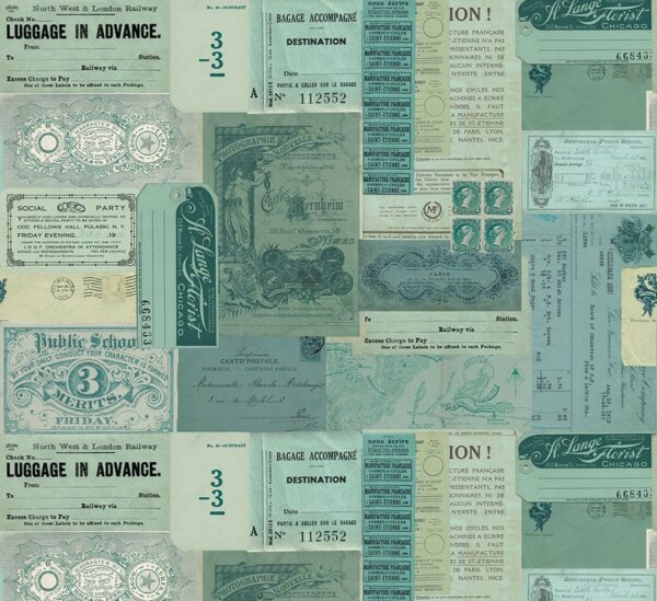 Eclectic Elements Palette Teal PWTH275 Ephemera