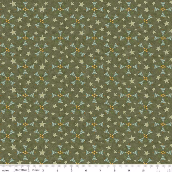 Naughty or Nice C16264 Trees Green