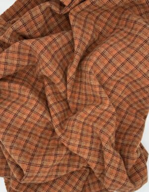 Rusty Orange Plaid