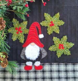 Woolie Christmas Gnome Shop Sample