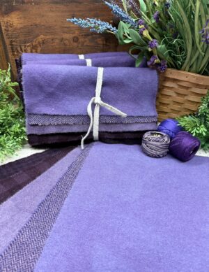 Wool Cake: Purple