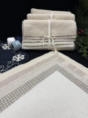 Wool Cake: Winter White