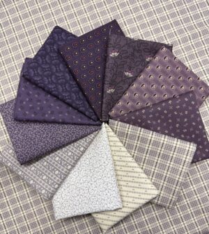 Purple Fat Quarter Bundle