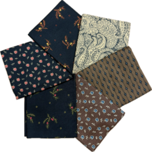 Carolina Fat Quarter Bundle Brown