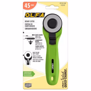 Olfa 45 mm Quick-Change Rotary Cutter Lime