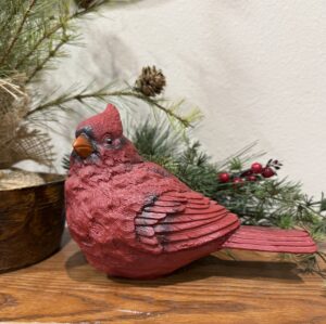 Cardinal Figurine