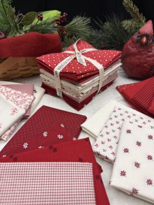 Joyful Gatherings II Fat Quarter Bundle Red