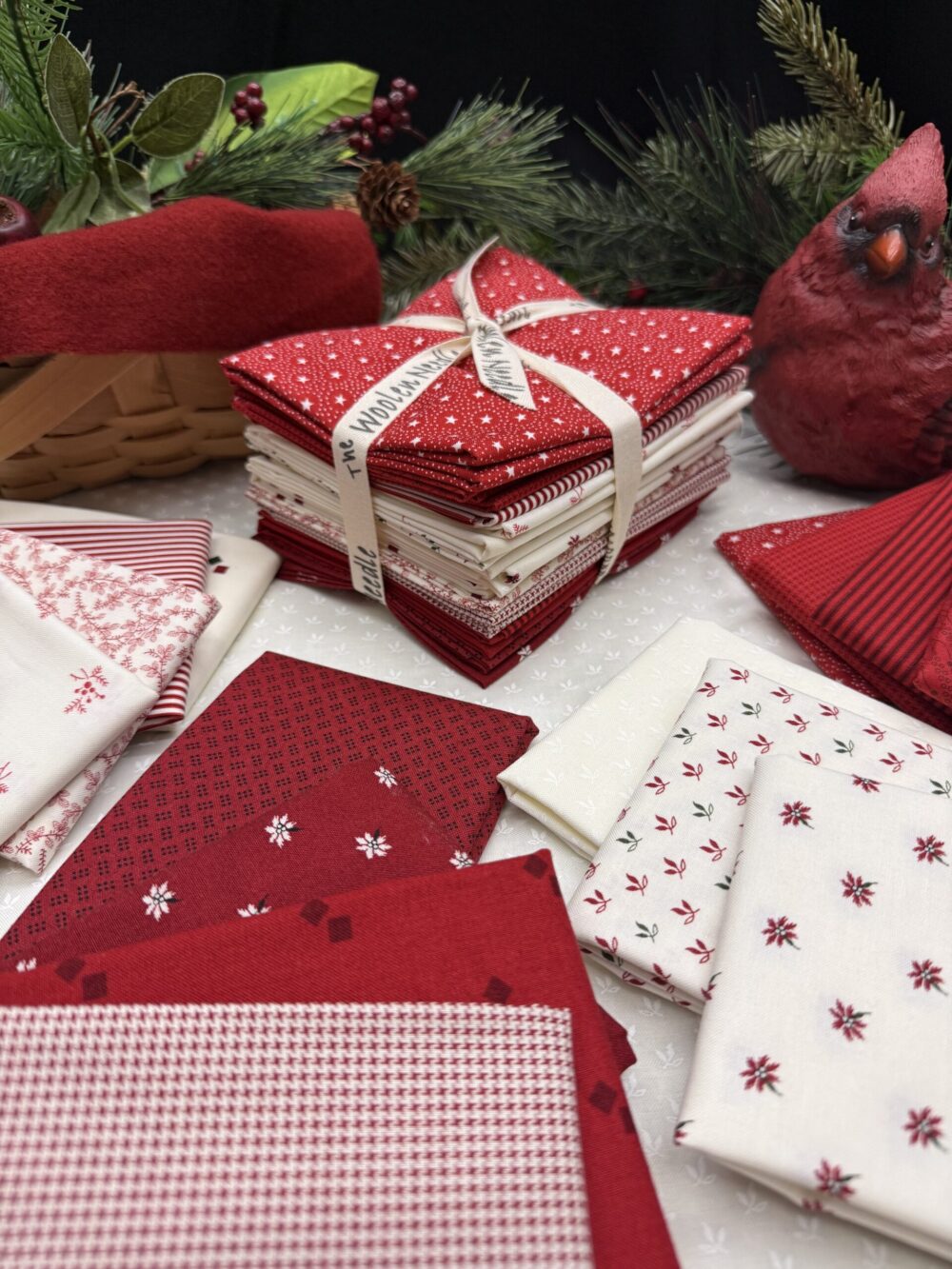 Joyful Gatherings II Fat Quarter Bundle Red