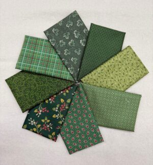 Tiny Tree Fat Eighth Bundle Green